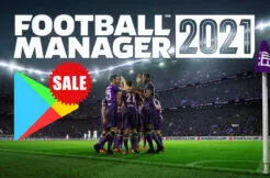 Football Manager 2021 ve slevě na Google Play