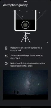 Fotoaparát Google time-lapse astrophotography nápověda