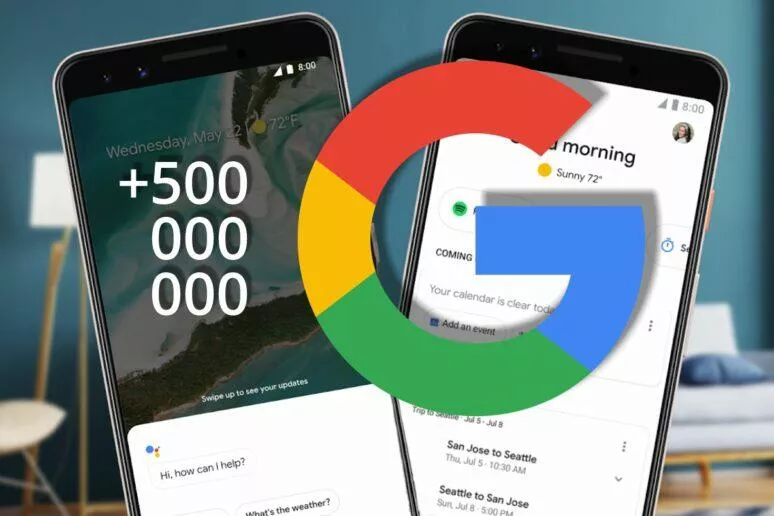Google Asistent 500 milionů stažení instalací Obchod Play Google Asistent 500 milionů stažení instalací Obchod Play