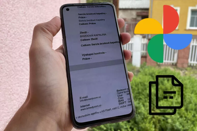 Jak kopírovat text z fotografií v aplikaci Fotky Google Jak kopírovat text z fotografií v aplikaci Fotky Google