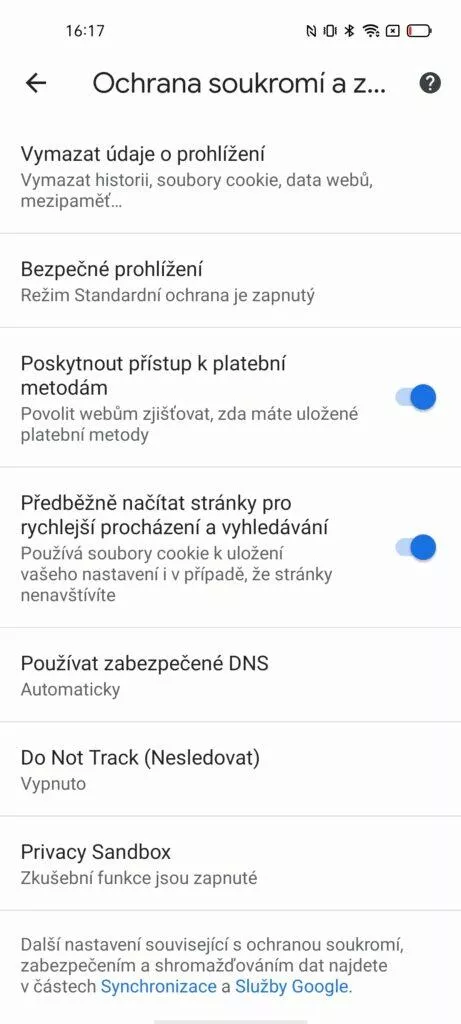 jak zrychlit google chrome android