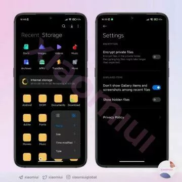 MIUI 13 první pohled Xiaomi Mi Drive