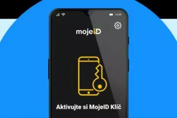 MojeID aplikace Klíč 2FA