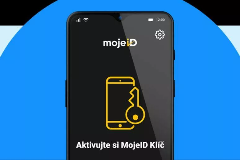 MojeID aplikace Klíč 2FA MojeID aplikace Klíč 2FA