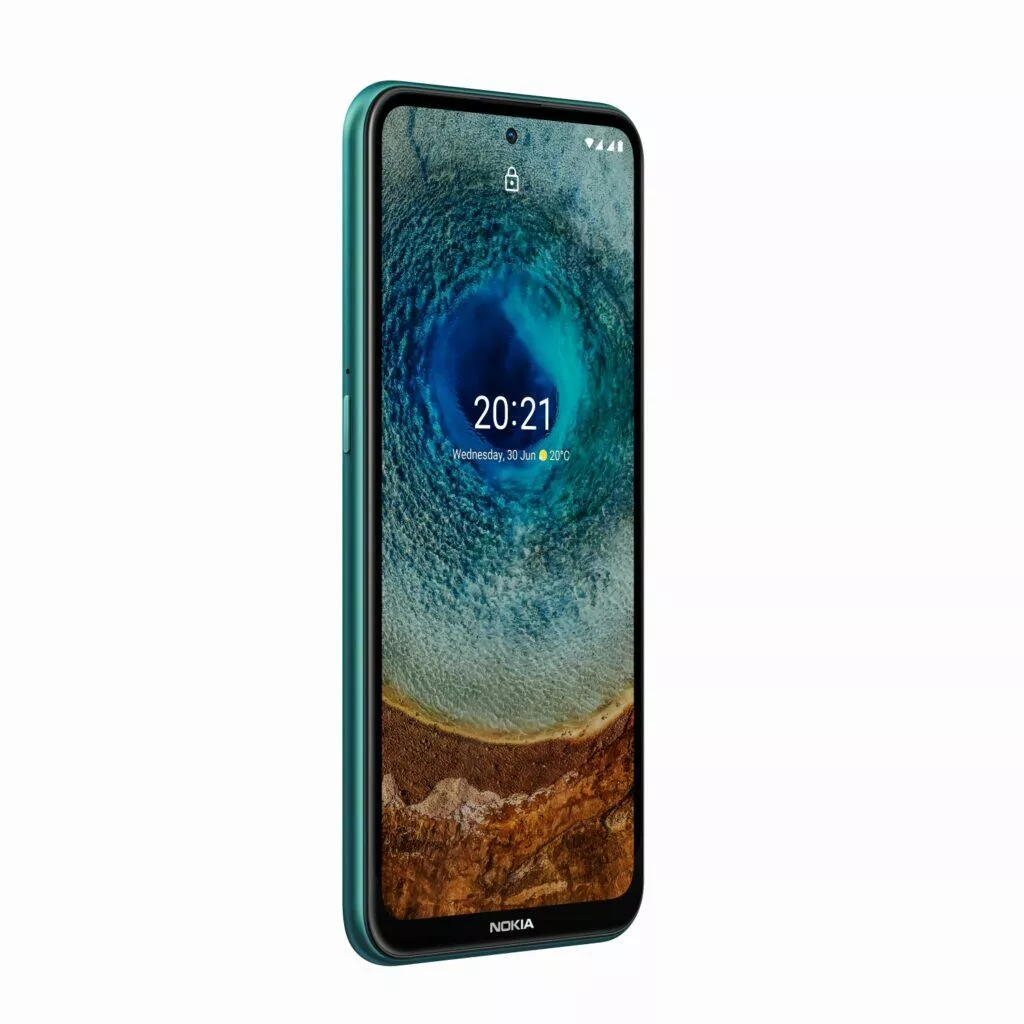 Nokia X10 Night displej bok