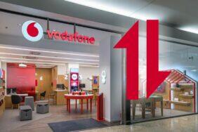 Připojení na měsíc Vodafone 1 GB
