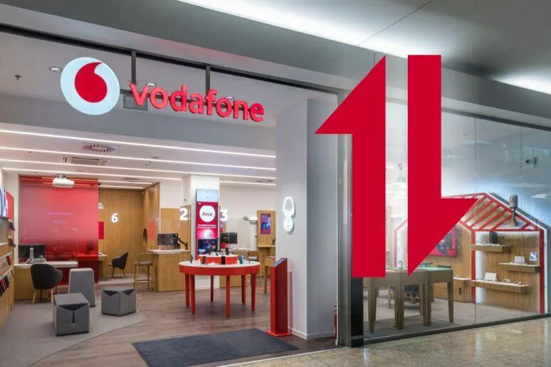 Připojení na měsíc Vodafone 1 GB