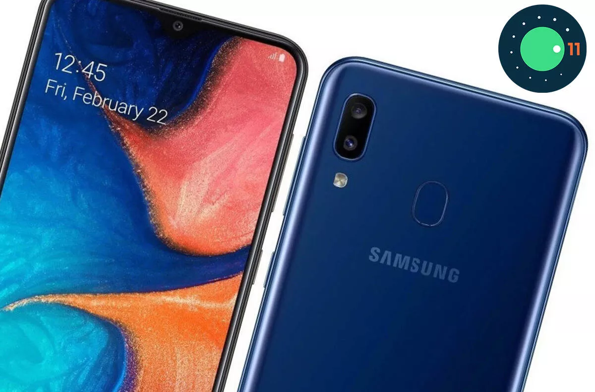 samsung galaxy a20 android 11