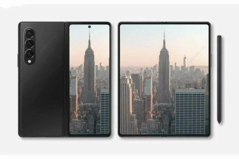 Samsung Galaxy Z Fold 3 dostane S Pen fotoaparát pod displejem Samsung Galaxy Z Fold 3 dostane S Pen fotoaparát pod displejem