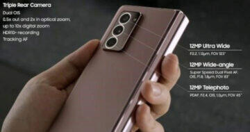 Samsung Galaxy Z Fold 3 dostane S Pen fotoaparát pod displejem popis