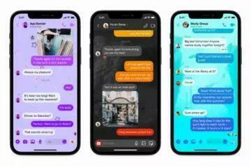 Three new Messenger themes