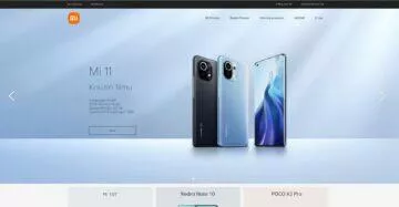 Xiaomi web v češtině homepage v češtině homepage