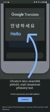 3 triky pro Překladač Google Translator 2 Překlad klepnutím vysvětlení
