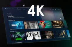 Anrdoid TV menu 4K