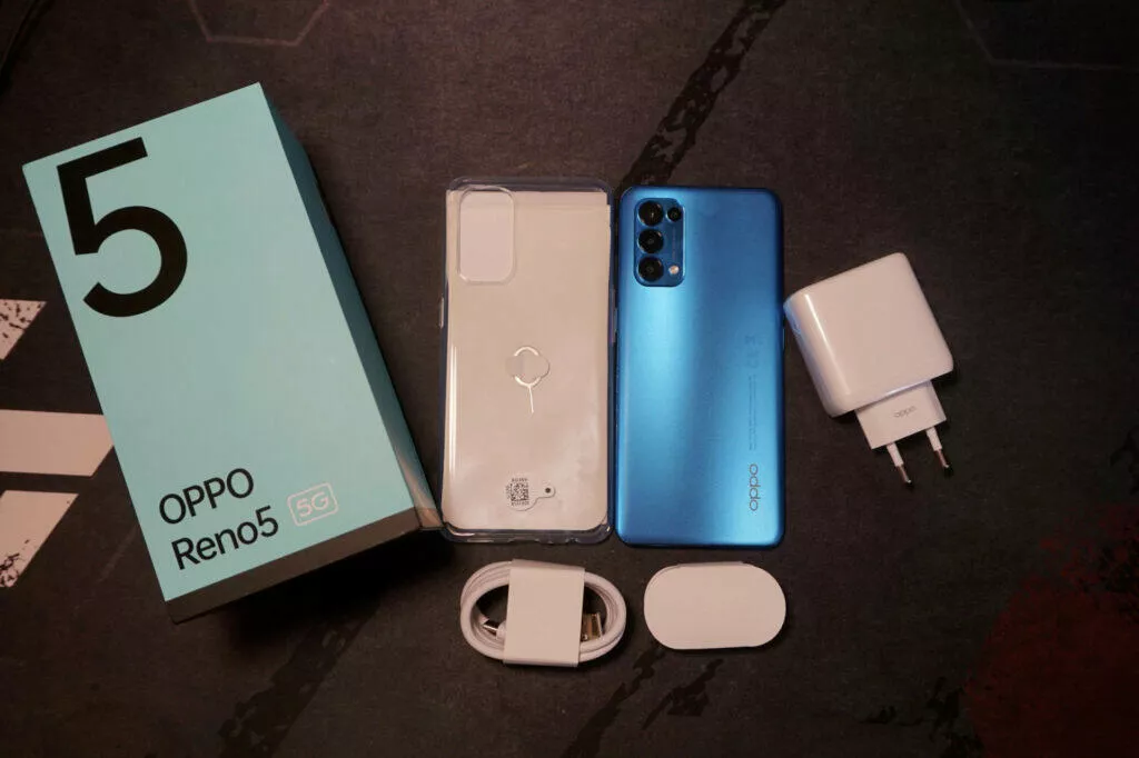 baleni telefonu oppo reno5 5g