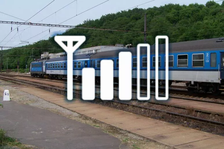 ČD Siemens vlak signál