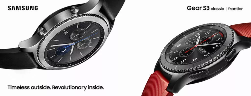 chytré hodinky Samsung Galaxy Watch 4 Classic luxusní hodinky smartwatch Gear S3 classic Gear S3 Frontier