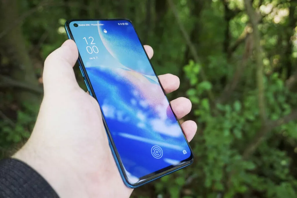 displej telefonu oppo reno5 5g
