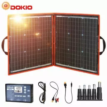 Dokio skládací solární 80W panel