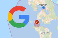 Google varování zemětřesení