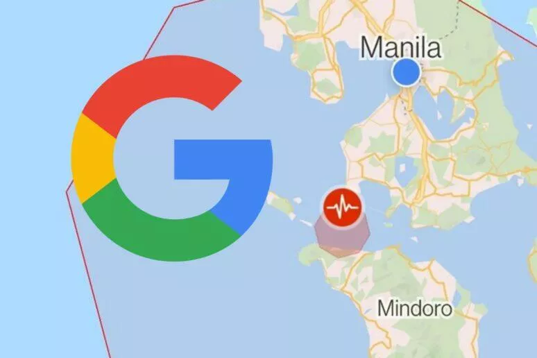 Google varování zemětřesení Google varování zemětřesení
