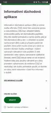 IDA informativní důchodová aplikace ČSSZ důchod kalkulačka 1 úvod