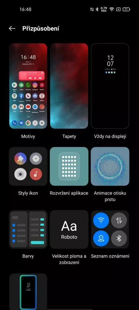 moznosti uprav oppo reno5 5g