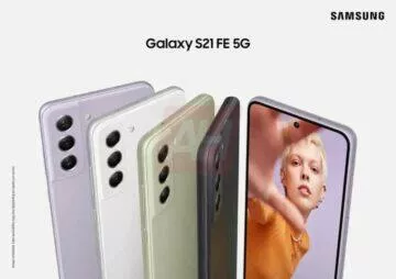 Oficiální snímek Galaxy S21 FE 5G