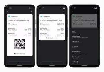 potvrzení o očkování Android Google ukázka potvrzení o očkování Android Google ukázka