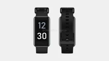 Realme Band 2 vzhled čelo záda