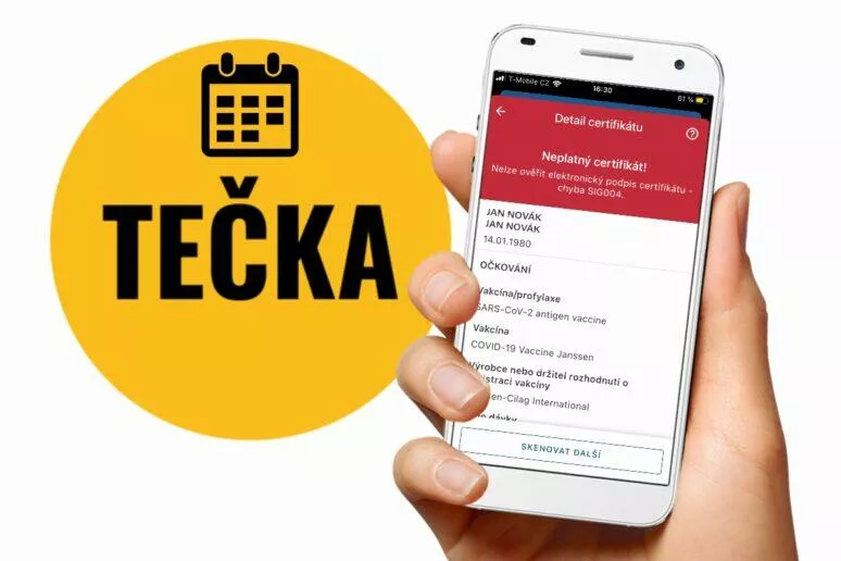 Tečka covidpass platnost QR kód datum Tečka covidpass platnost QR kód datum