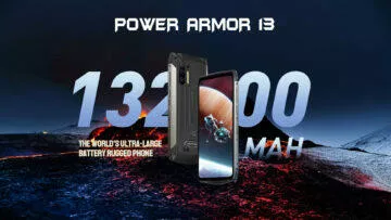 Ulefone Power Armor 13 13200mAh battery