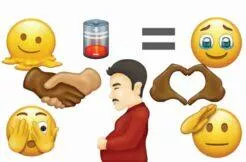 Unicode 14.0 těhotný muž emoji