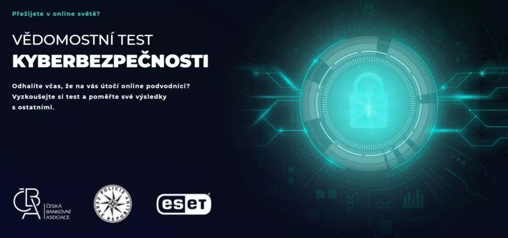Vědomostní test bezpečnosti Kybertest ČR