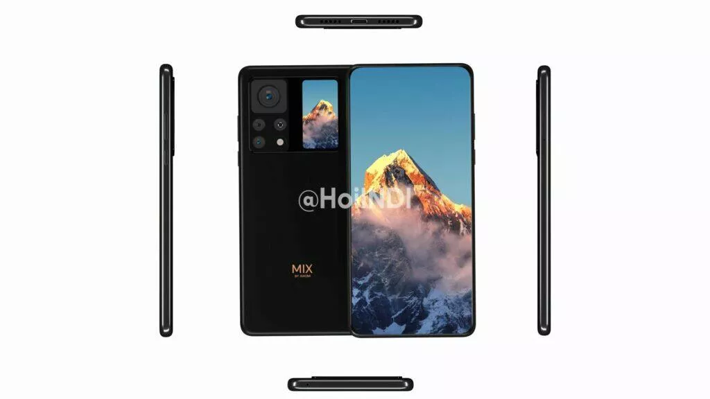 Xiaomi Mi MIX 4 render