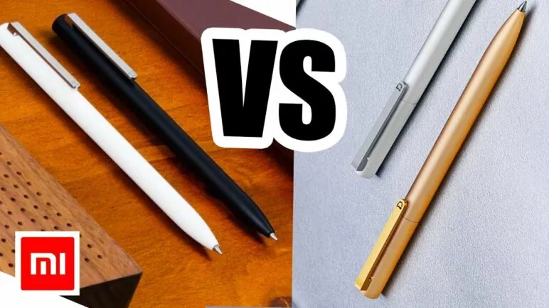 Xiaomi Mijia Sign Pens VS Metal Video Review Test [4k] RisoFan / РисоФан
