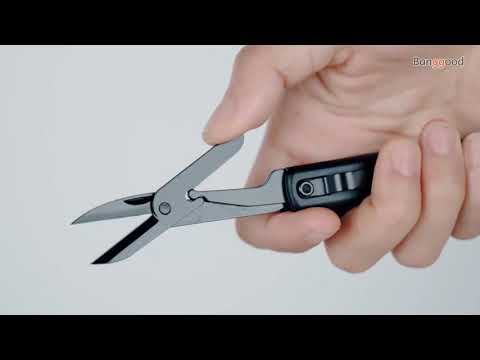 Xiaomi NEXTOOL 3-in-1 EDC Tools丨Flashlight丨Folding Knife Scissors丨Type-C charging-Banggood Tool Sets