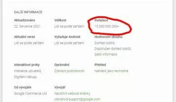 YouTube 10 miliard stažení Obchod Play Android screen