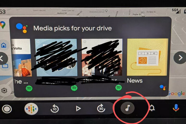 android auto media picks