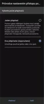 Android ovládání gesta obličejem nastavení 6