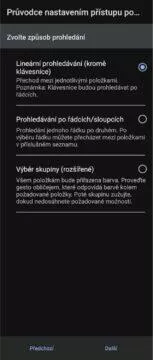 Android ovládání gesta obličejem nastavení 7