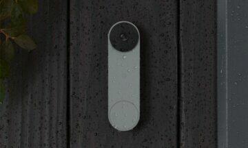 bateriový Nest Doorbell (battery) Google odolnost