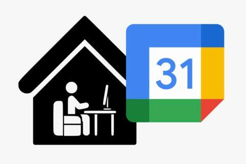 Google Kalendář home office