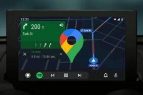 google mapy android auto chyby