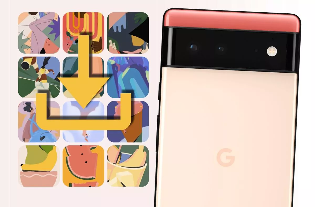 google pixel 6 tapety ke stazeni