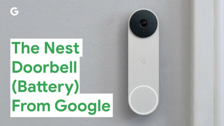 Introducing the New Nest Doorbell (Battery) From Google