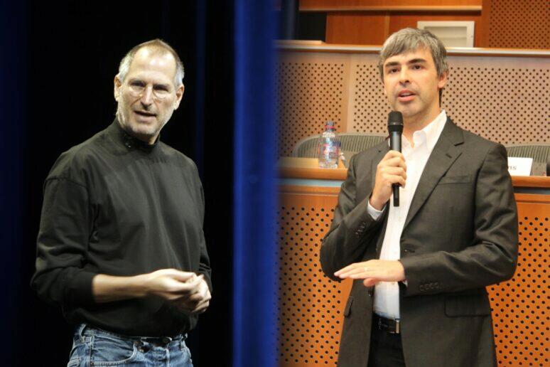 Larry Page Steve Jobs Android iOS Google Apple dohoda Epic Games soud