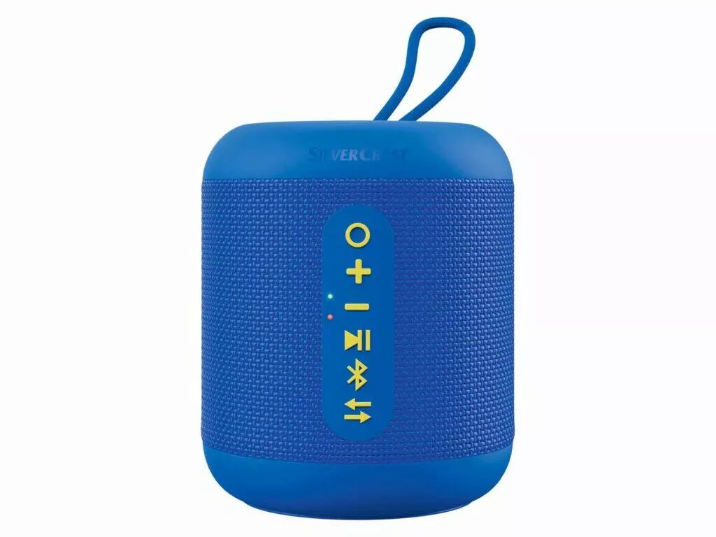 LIDL Shop SILVECREST Bluetooth reproduktor SLM 10 C1 modrý
