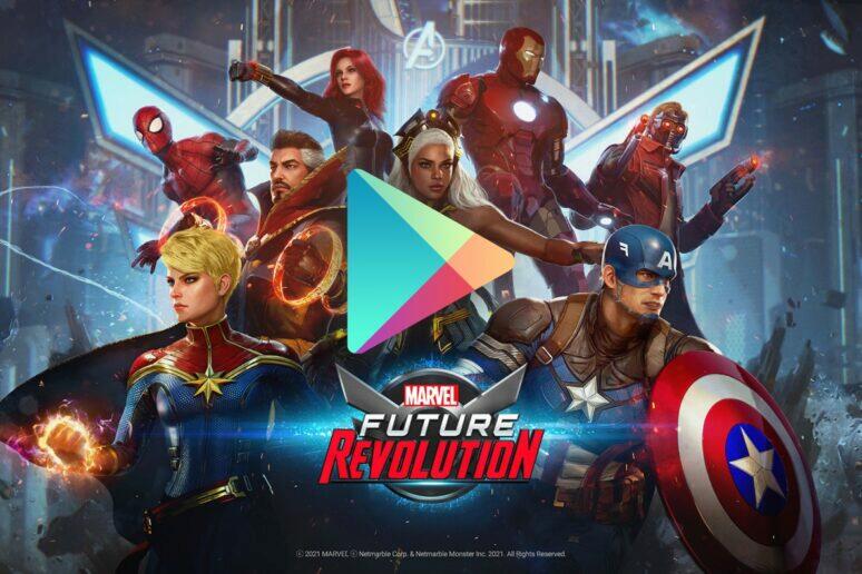 Marvel Future Revolution mobilní hra Obchod Play Android