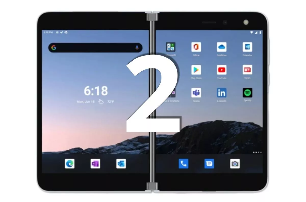 Microsoft Surface Duo 2 první parametry